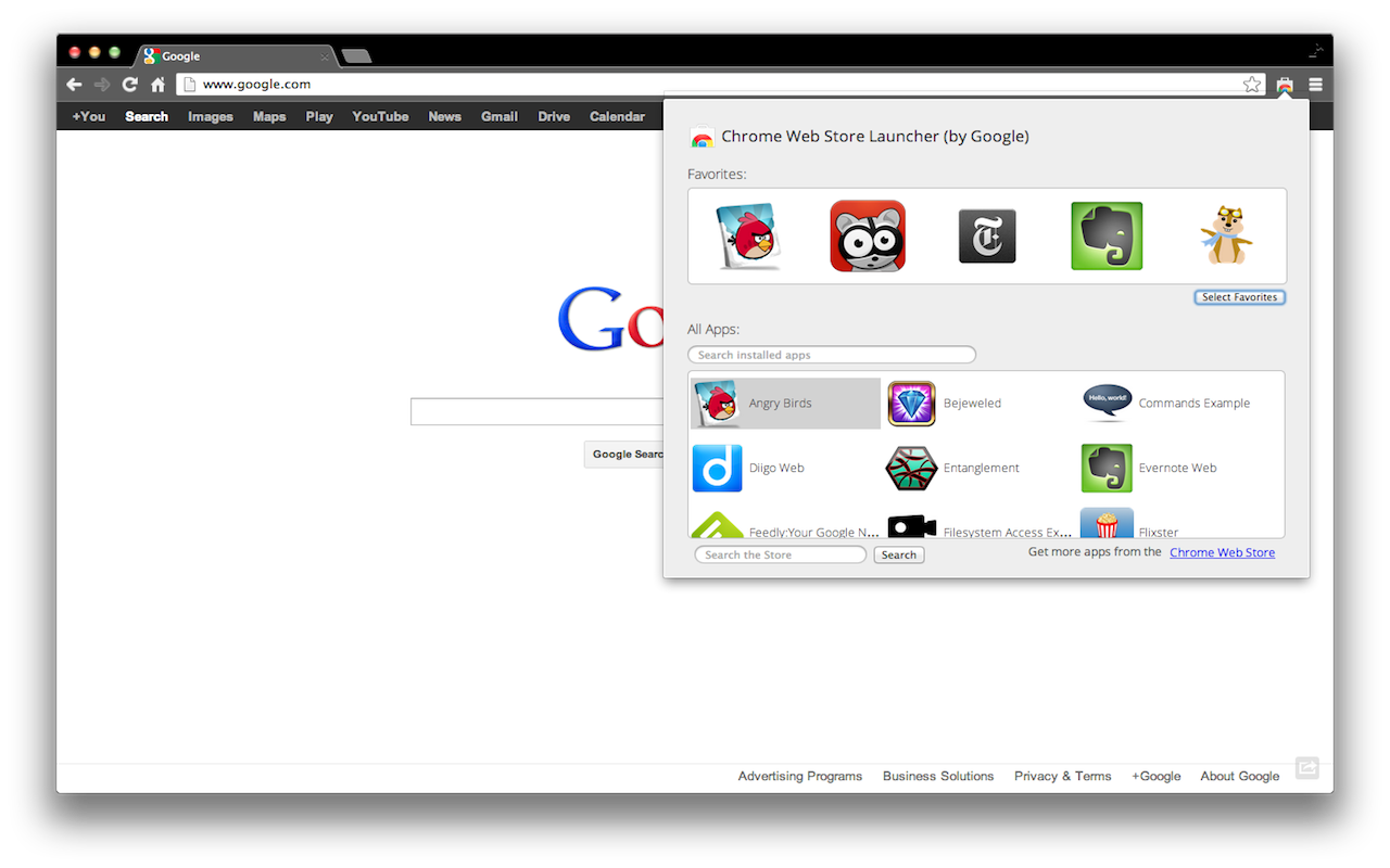 Chrome Web Store Launcher (by Google)截图1