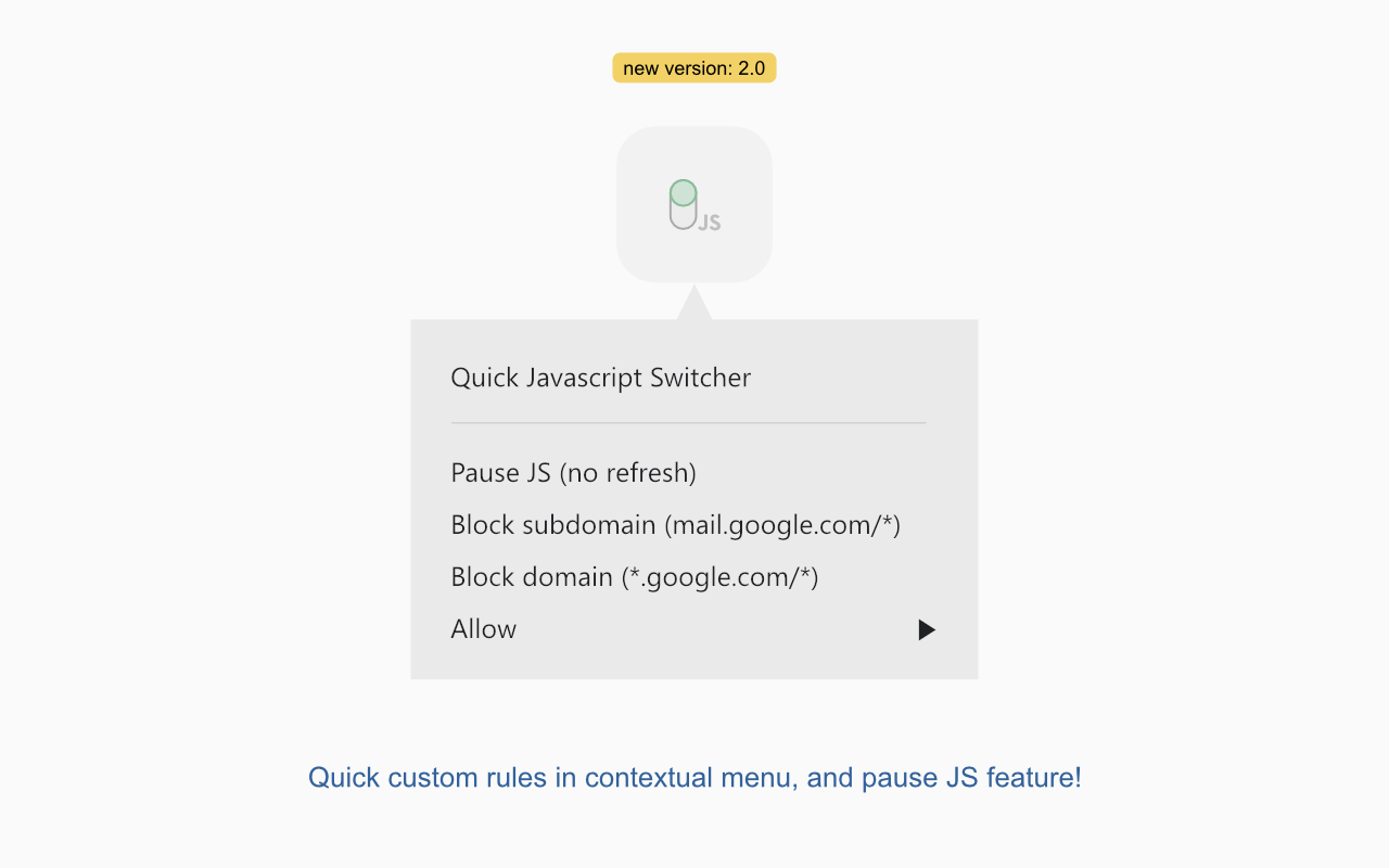 Quick Javascript Switcher截图3