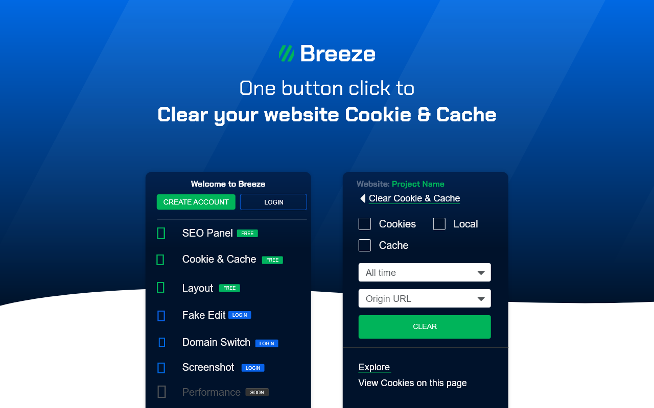 Breeze: Website Management Tool截图3