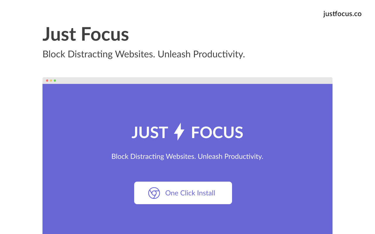 Just Focus截图2