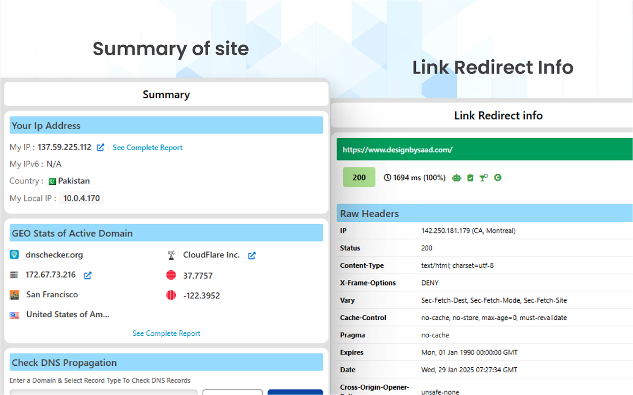 DNS Checker - SEO and Domain Analysis截图4