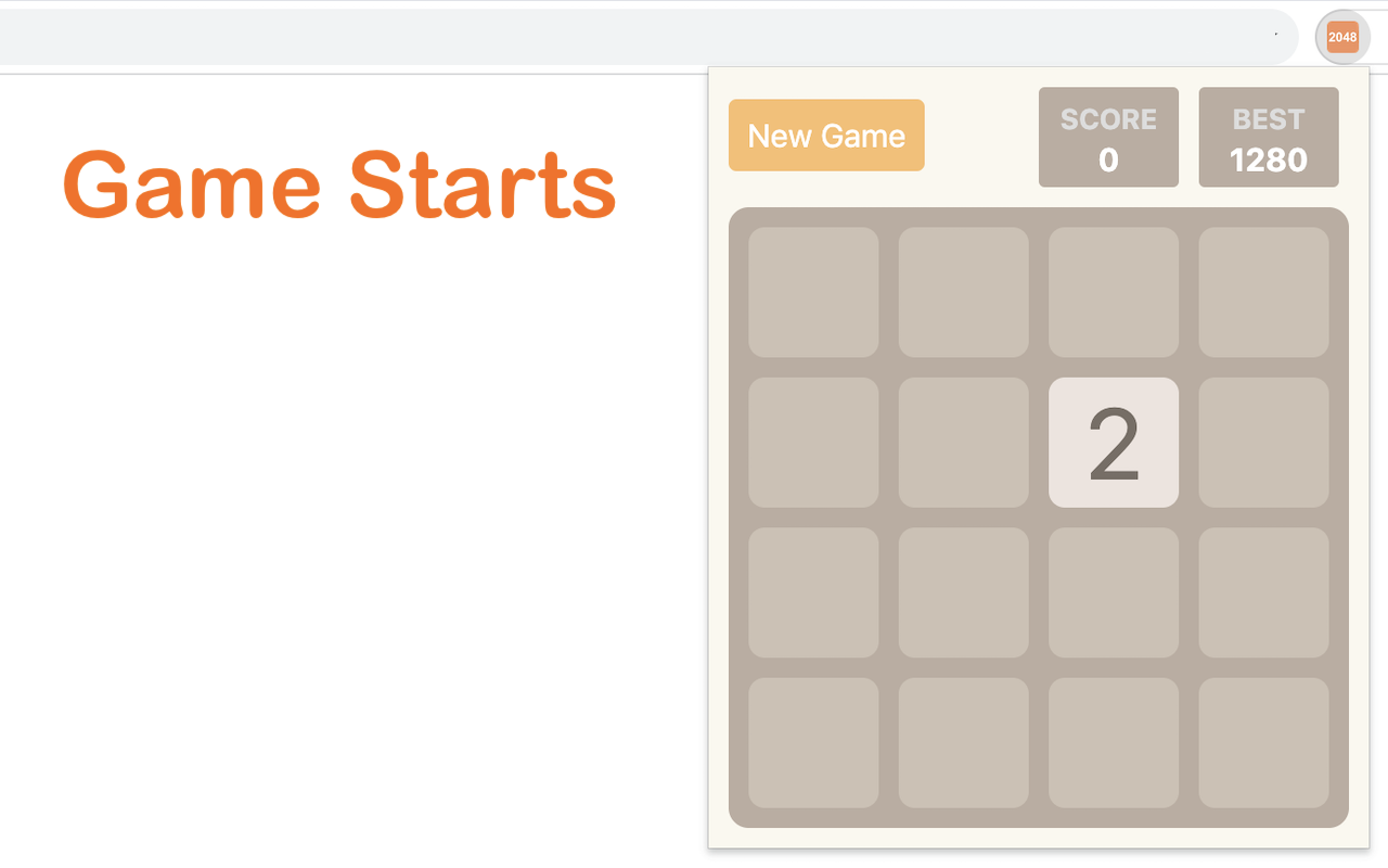 2048 Game截图3