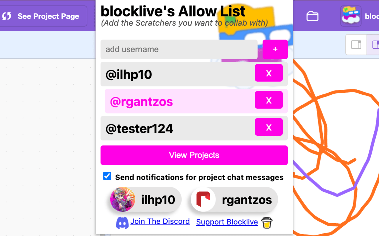 Blocklive: Scratch Realtime Collaboration截图4