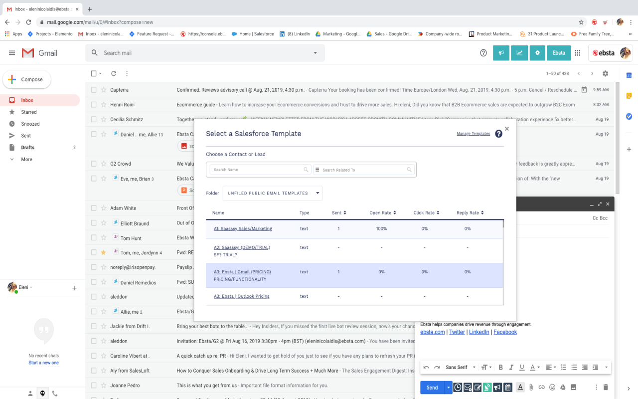 Ebsta For Salesforce截图1
