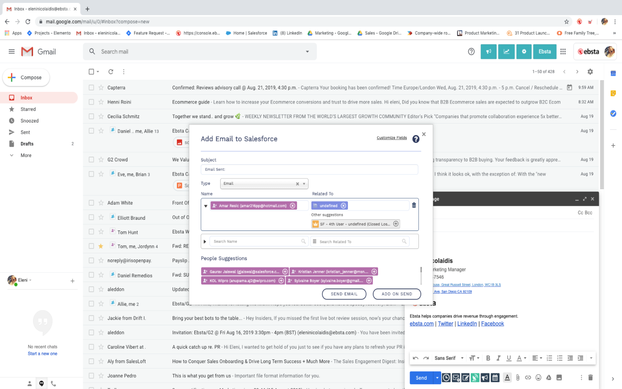 Ebsta For Salesforce截图4