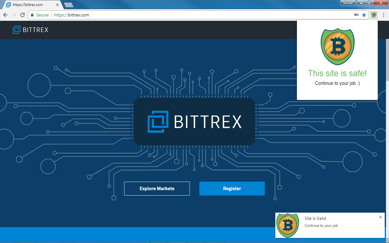 Cryptocurrency website anti phishing截图3