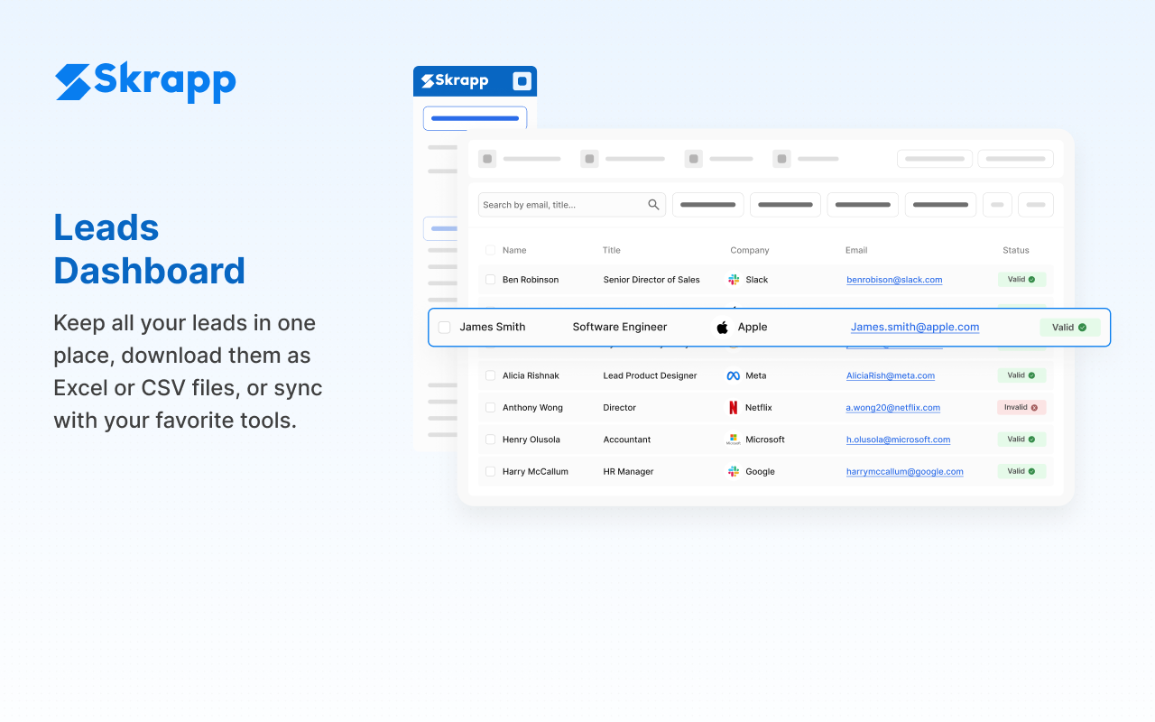 Skrapp.io - Email Finder截图2
