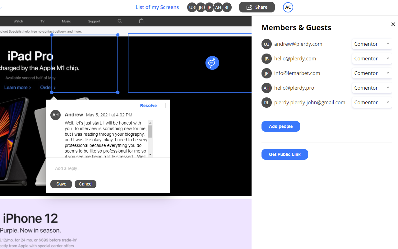 Full Page Screen Capture & Visual Feedback截图1