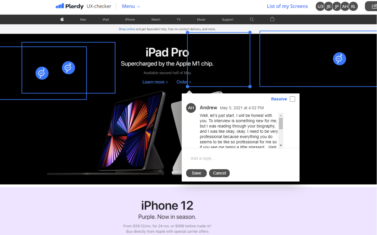 Full Page Screen Capture & Visual Feedback截图4
