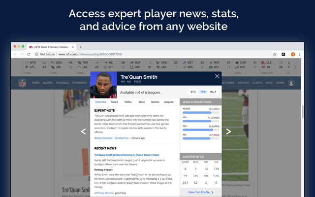 FantasyPros: Win your Fantasy League截图3