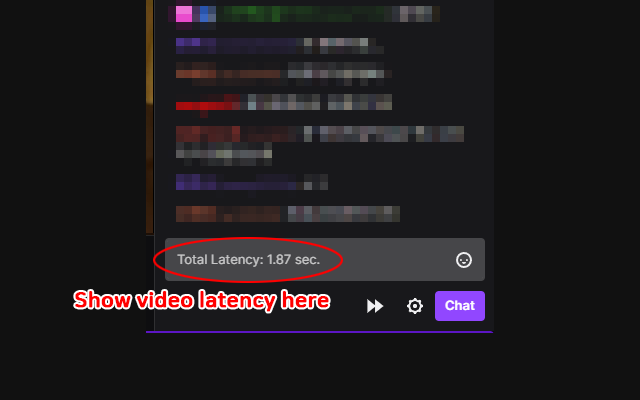 Twitch Latency Display截图1