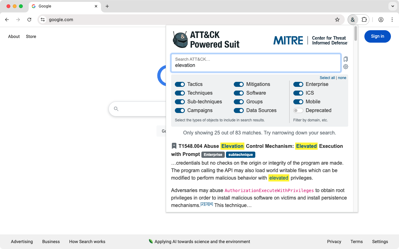 ATT&CK Powered Suit截图3