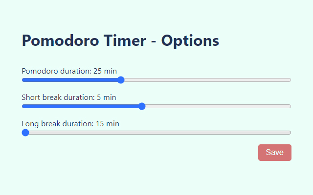 Pomodoro Timer截图3