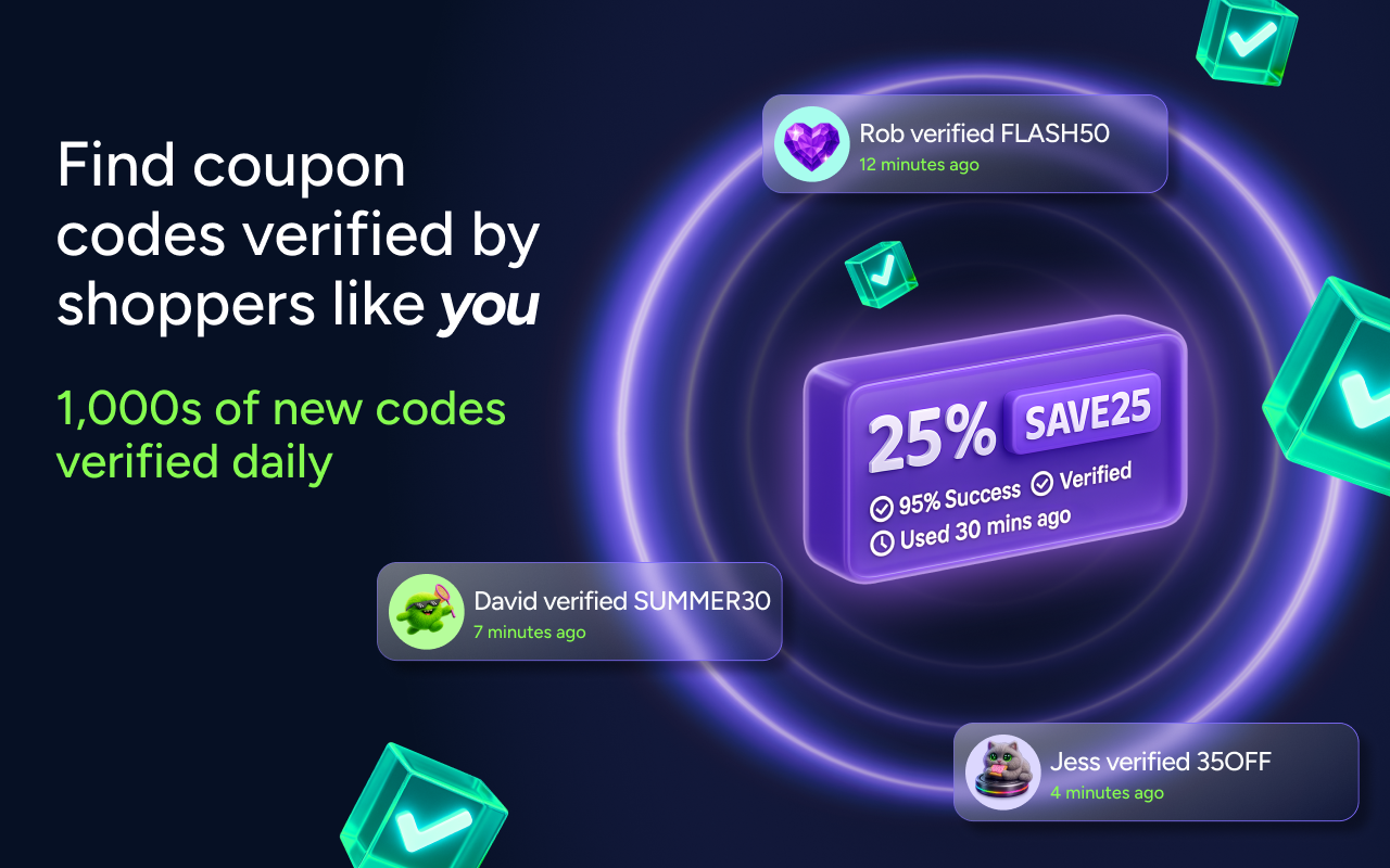 SimplyCodes: Verified Coupon Codes by Real Shoppers截图4