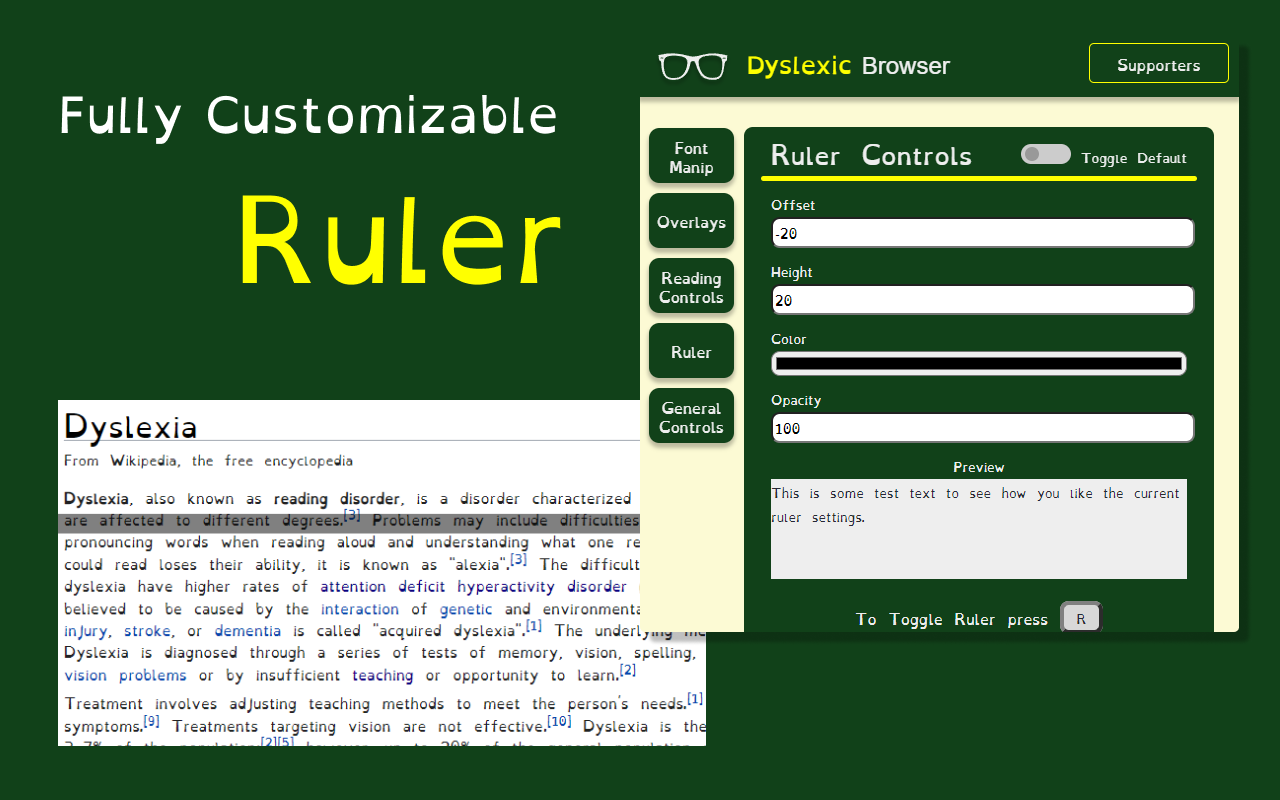 Dyslexic Browser截图1