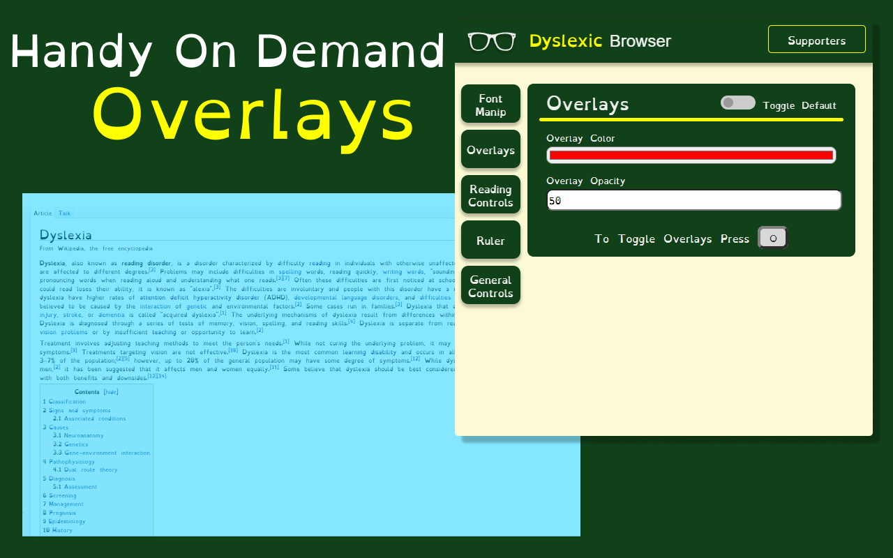 Dyslexic Browser截图2