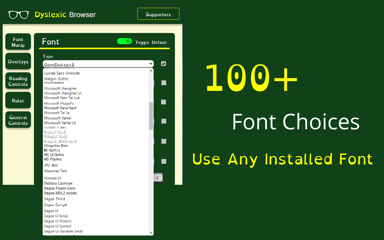 Dyslexic Browser截图4