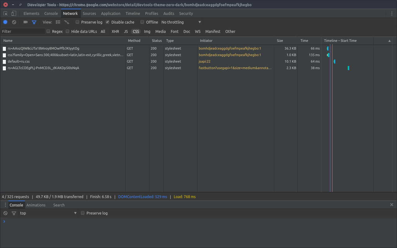 Darcula Theme for DevTools截图4