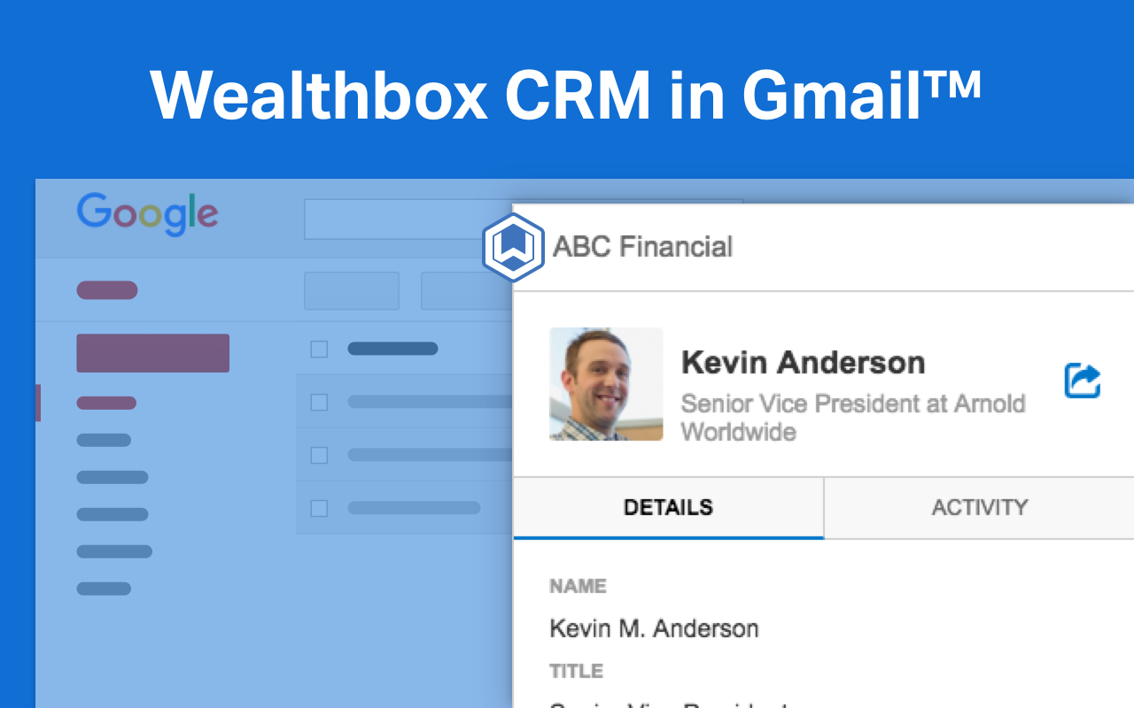 Wealthbox CRM for Chrome截图1