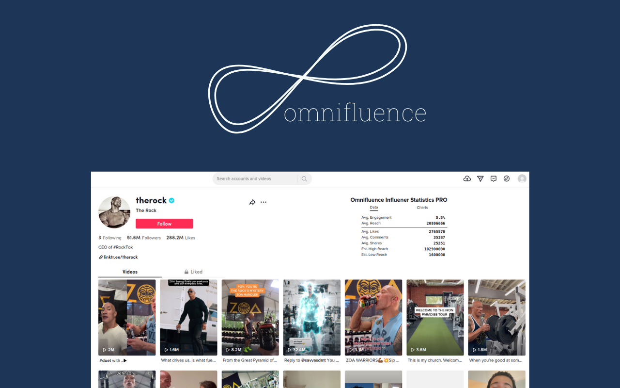 TikTok Influencer Insights | Omnifluence截图2