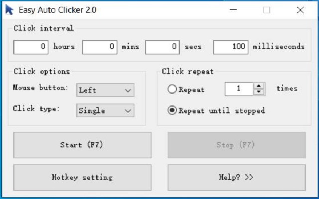 Easy Auto Clicker截图2