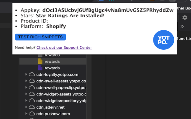 Yotpo Support Tool截图1