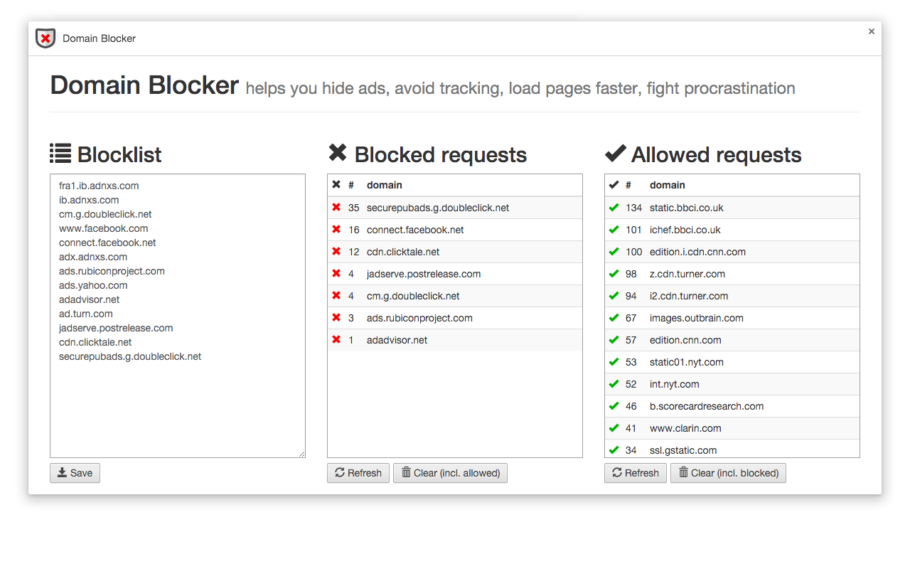 Domain Blocker截图3