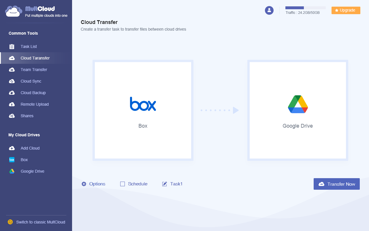 Move Files from Box to Google Drive截图3