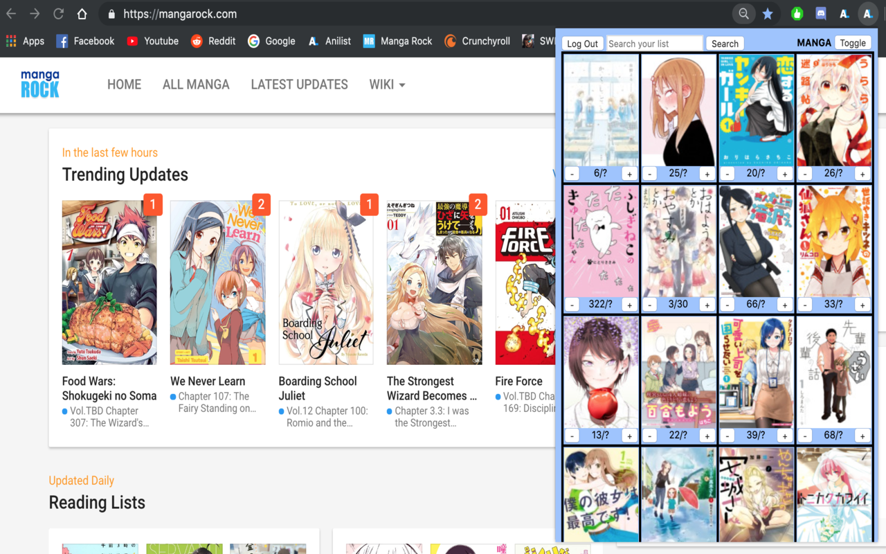 UNOFFICIAL Anilist Updater截图2