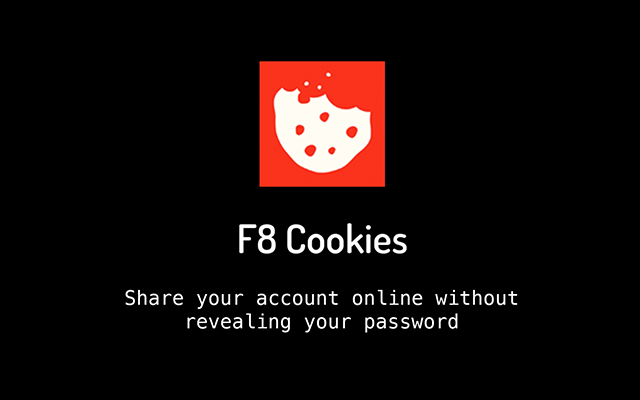 F8 Cookies - Share online accounts截图3