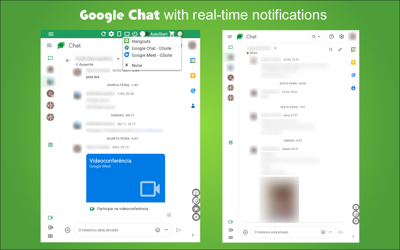Chat and Meet for Google截图1