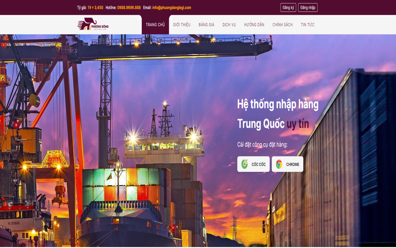 CÔNG CỤ ĐẶT HÀNG PHƯƠNG ĐÔNG LOGISTICS截图2