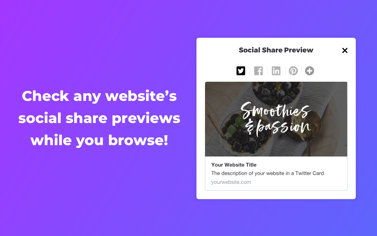 Social Share Preview截图3