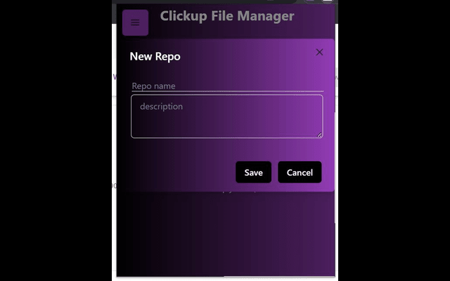 Clickup File Manager截图1