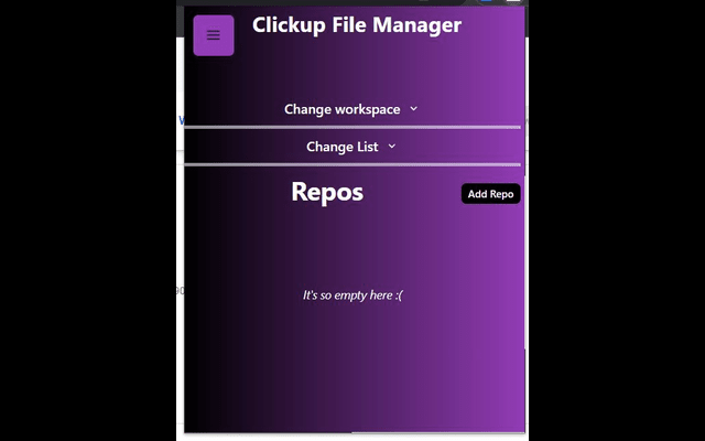 Clickup File Manager截图3