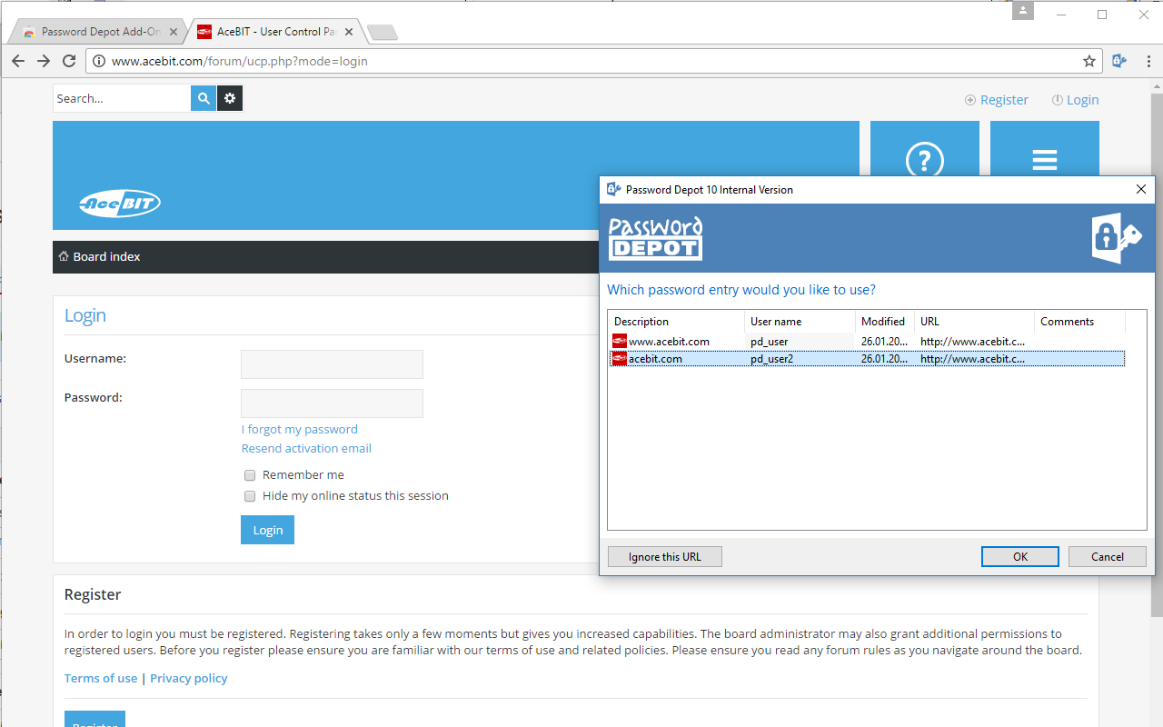 Password Depot Extension截图1