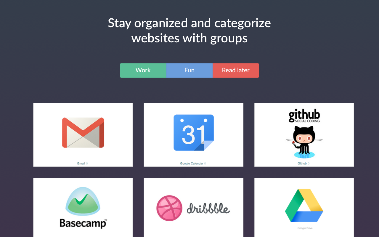 Speed Dial 新标签截图5