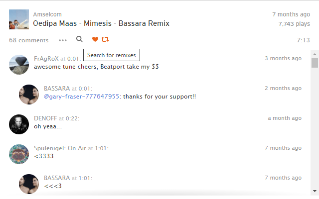Comments Timeline for SoundCloud®截图2