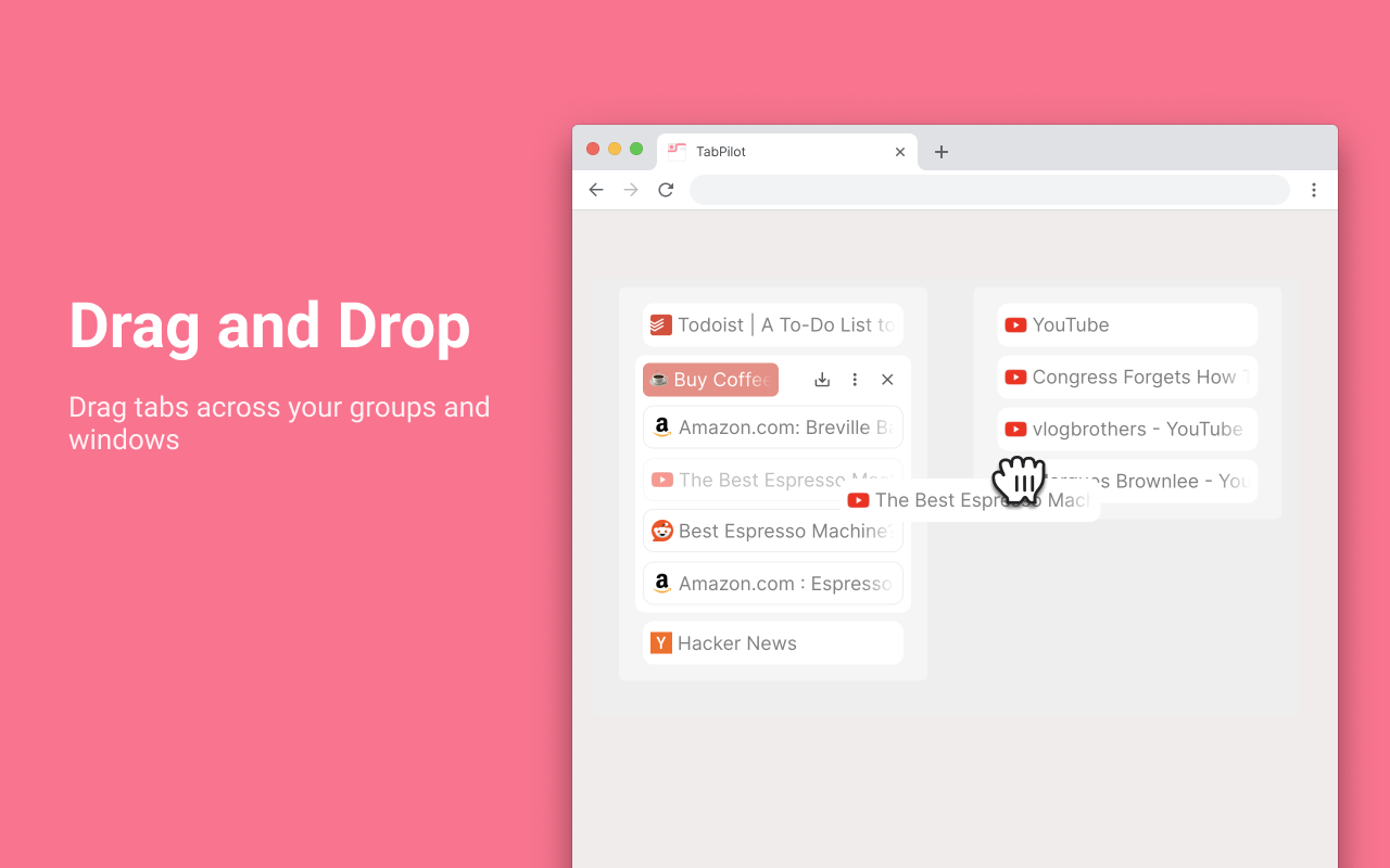 TabPilot - formerly Tab Group Saver截图1