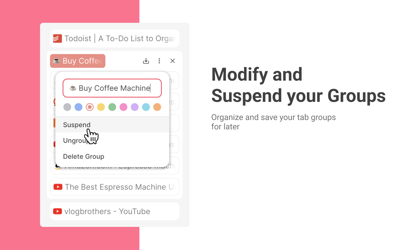TabPilot - formerly Tab Group Saver截图2