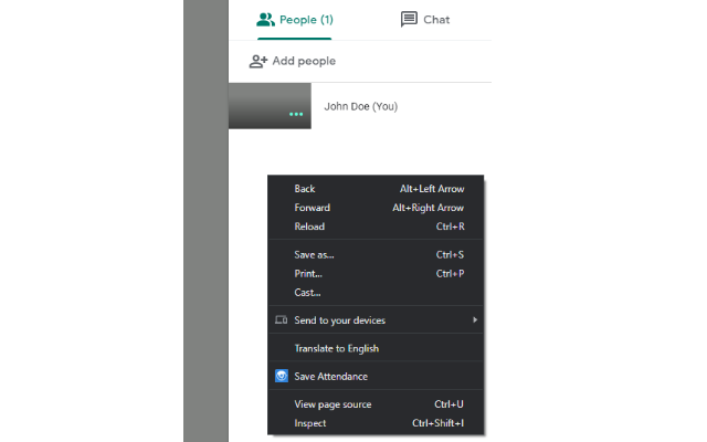 Google Meet Attendance截图1