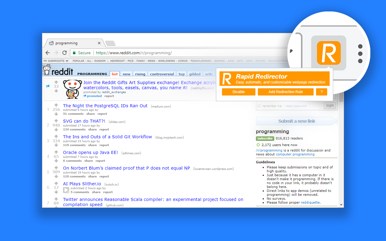Rapid Redirector截图2
