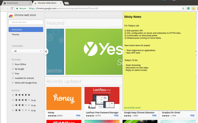 Mini Sticky Notes截图1