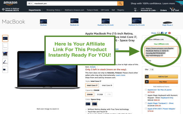 Affiliate Link Button截图1
