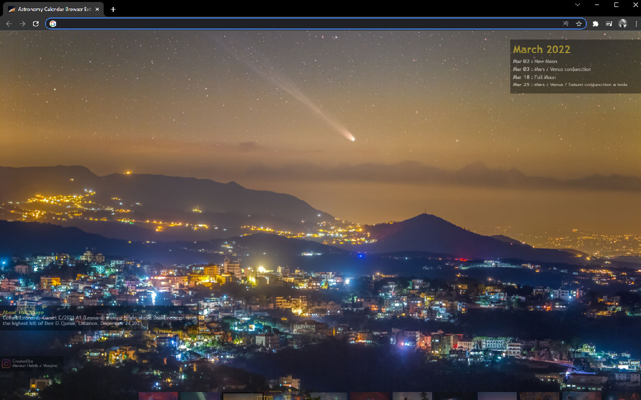 Astronomy Calendar for celestial events截图1