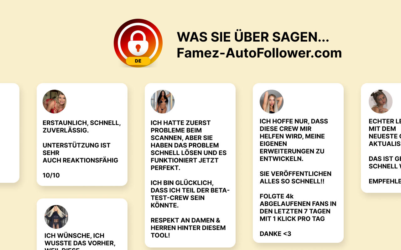 [FAMEZ] OnlyFans Expired Fan Bot截图1