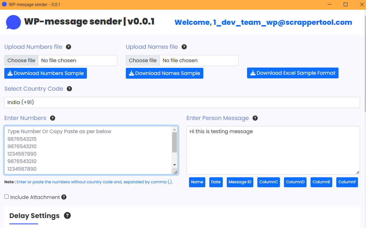 WP-message sender截图3