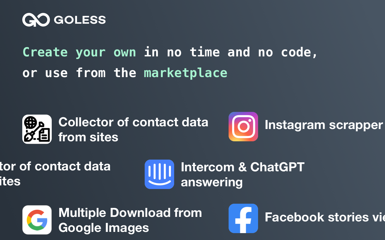 GoLess: Browser Automation and Web Scraping截图2