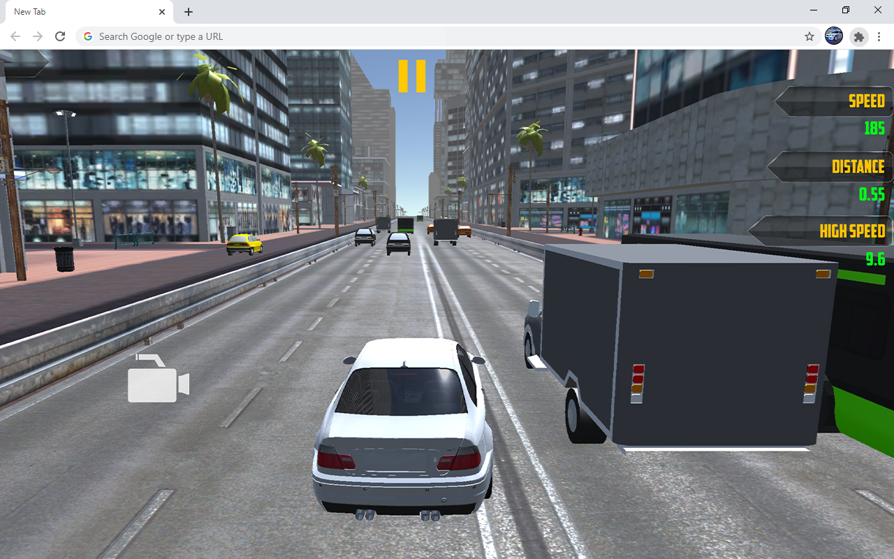 Extreme Car Traffic Racing Game截图1