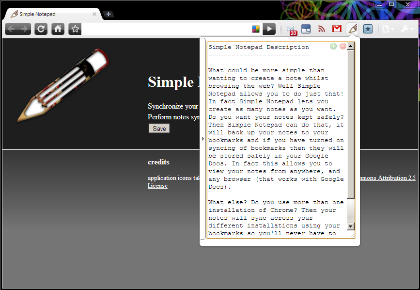 Simple Notepad截图2